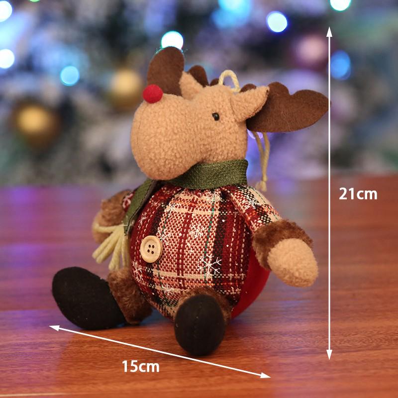 20cm Mini Christmas Tree Ornament - Small Holiday Desktop Decoration Gift