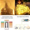 Runtowo USB LED Curtain Light String, Christmas Room Decoration, Remote Control 8 Function Light Garland ,Wedding Curtain Decor