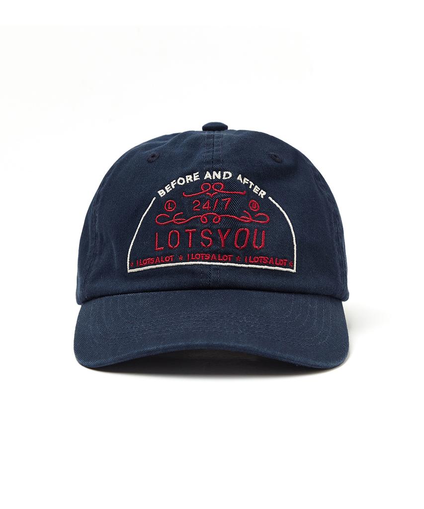 LOTSYOU Old Money Classic Ballcap Navy