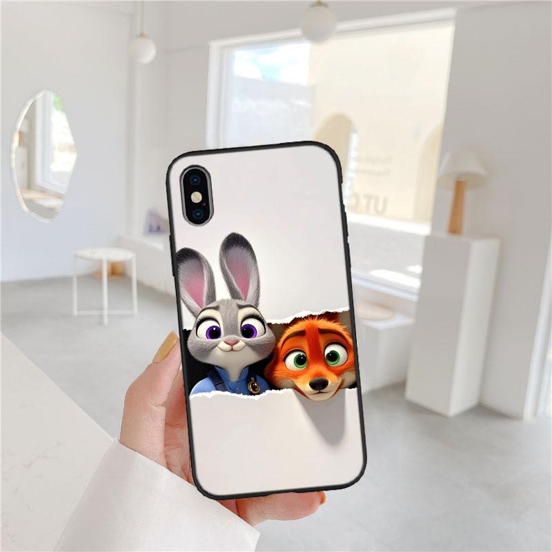 CJ105 Zootopia Disney Phone Case for Motorola Edge 60 60s 70 G86 G56 G54 E14 G04S G45 G54 G64 S30 S50 X30 X40 X50 Ultra Pro