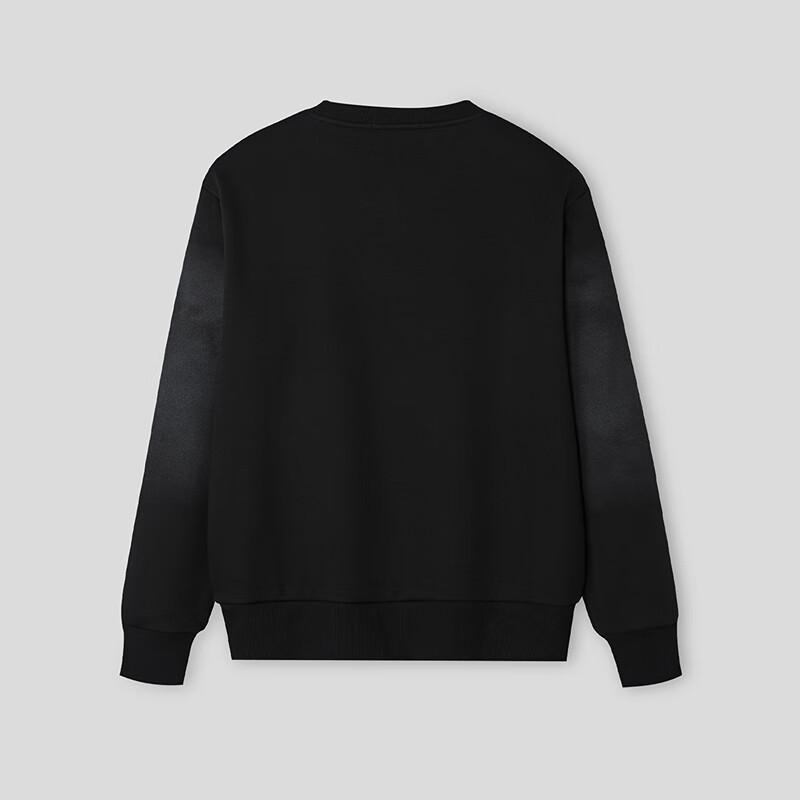 HLA Men's 'Mountains Not High' Thickened Fleece Sweatshirt