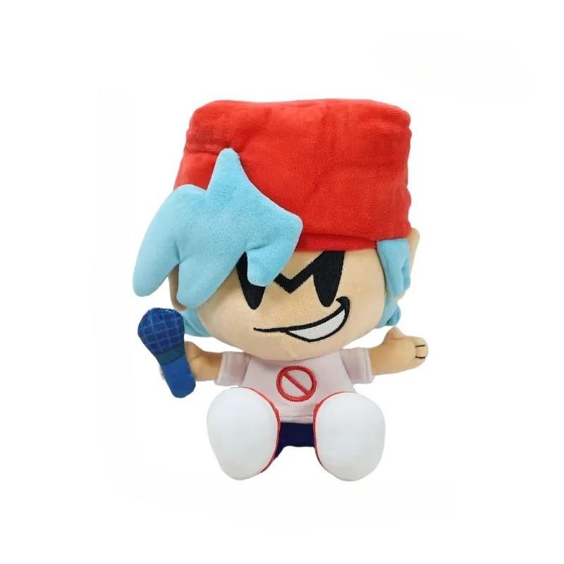 New In Stock Fnf Friday Night Girlfriend Boyfriend Nene Pico Darnell Plush Doll Cotton Anime Toy Halloween Christmas Gift