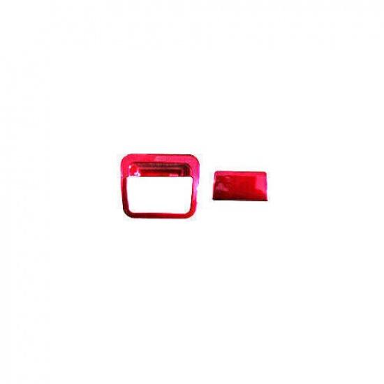 For Mazda 3 Axela 2014-2018 Bright Red Co-Pilot Storage Box Handle Cover Trim