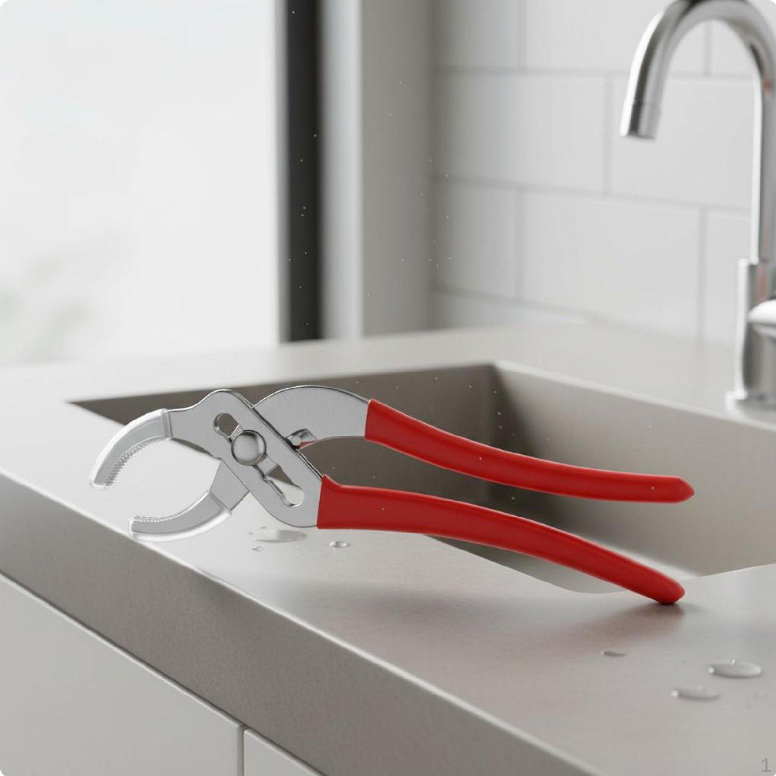 Faucet Installation Tool Versatile Adjustable Plumbing Wrench Ergonomic Grip Multifunctional