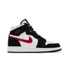 Air 1 Retro High BG 'Black Red White' (Unisex) Black / Gym Red-White Kids' Basketball Shoes 705300 020