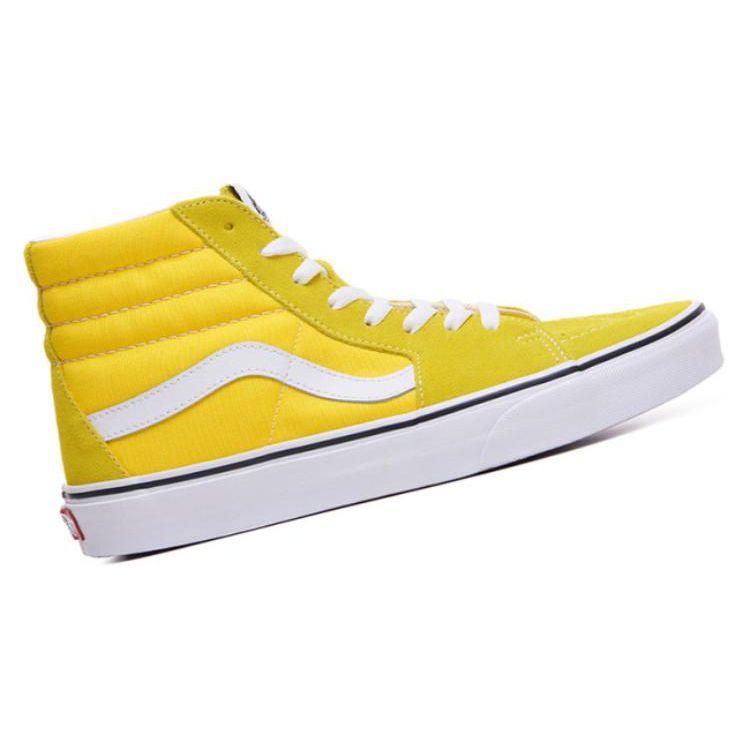 Vans Sk8-Hi Cyber Yellow Unisex Sneakers True-White VN0A32QGCA1