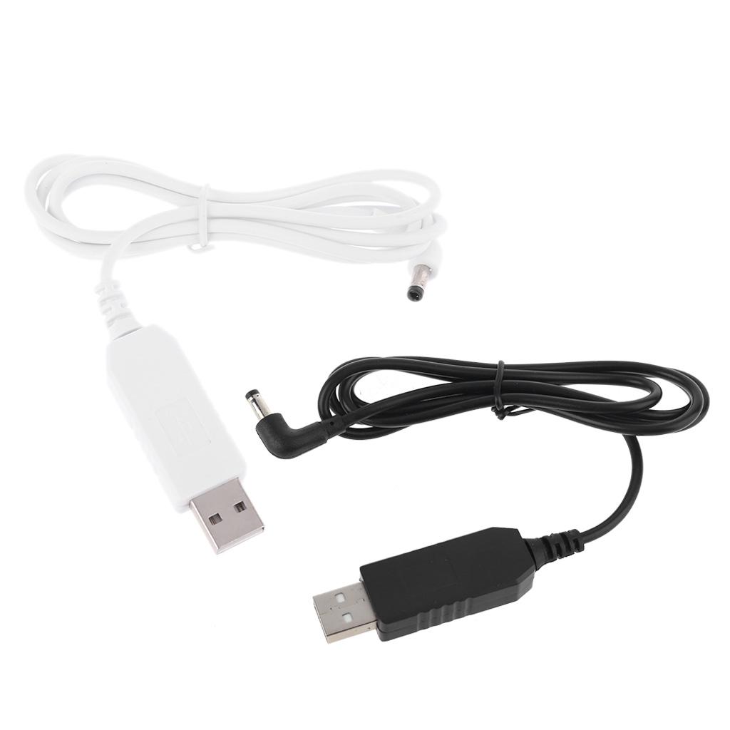4mm x 1.7mm Power Cable, for USB Voltage Step Up Converter Cable Power Supply Adapter Cable 1 feet for DC 5V to for DC 1