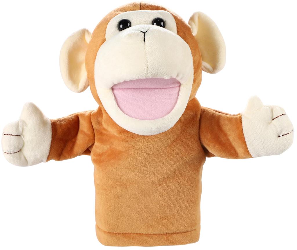 ColorfylCoco Puppet Doll Monkey (Monkey) Mouth Moving Hand Puppet Animal Animal Puppet Show Ventriloquism Glove Puppet