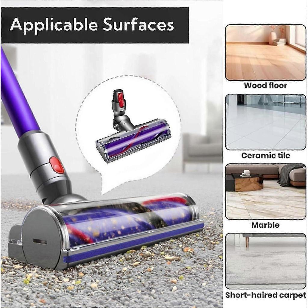 For Dyson V7 V8 V10 V11 V12 V15 Gen5 Vacuum Cleaner Replacement Motorhead Brush Roll and Dust Bin Accessory