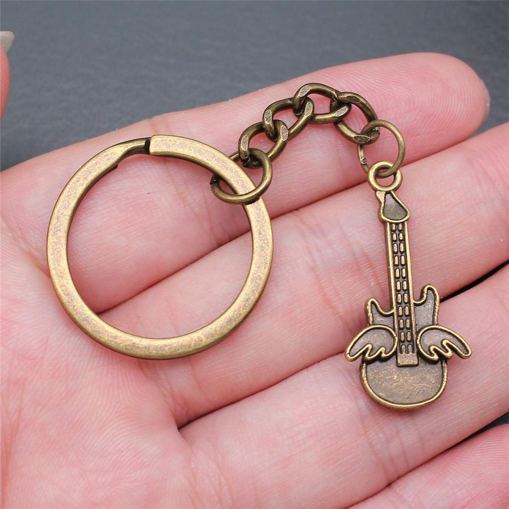 Music Dance Key Ring Male Jewelry Biz Personalized Craft