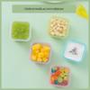 Scatola Sigillata per Alimenti per Bambini - Contenitore Mini Ispessito per Alimenti per Marmellata e Altro