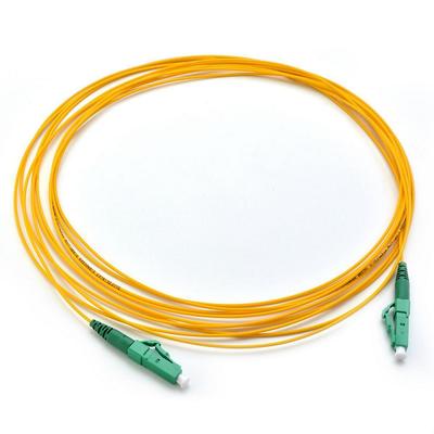 15M LC APC To LC APC Fiber Patch Cable for Simplex 9/125 LC To LC Patch Cable