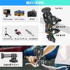Super Clamp Camera Mount for GoPro with Bike Clamp Holder Clip for Monitor LCD Action SLR and Supports Up To 3kg Clamping Range 360° 1/4" Screws,