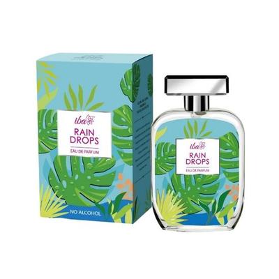 Iba Eau De Parfum – Rain Drops, 100 Ml, Perfume Spray | Long Lasting Aqua Fragrance for Women L Skin Friendly Fresh Perfume for Everyday Fragrance
