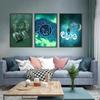 210*297mm Islamic Calligraphy Poster Living Room Decorative Canvas Painting