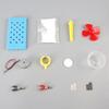 Science Demonstration Hand Making Saltwater Powered Generator Fan Set Enhancing Physics Education and Handcraft Skills