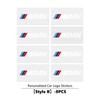 Car Logo Sticker Crystal Auto Stickers Fuel Tank Decor Accessories For BMW M F10 F20 F30 F40 F15 F25 F26 F31 F49 E62 E83 E84 aaa4