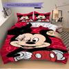 Mickey Mouse Valentine'S Day Print 3Pcs Bedding Setduvet Cover With 2 Bedropillowcase Home Birthday Gift
