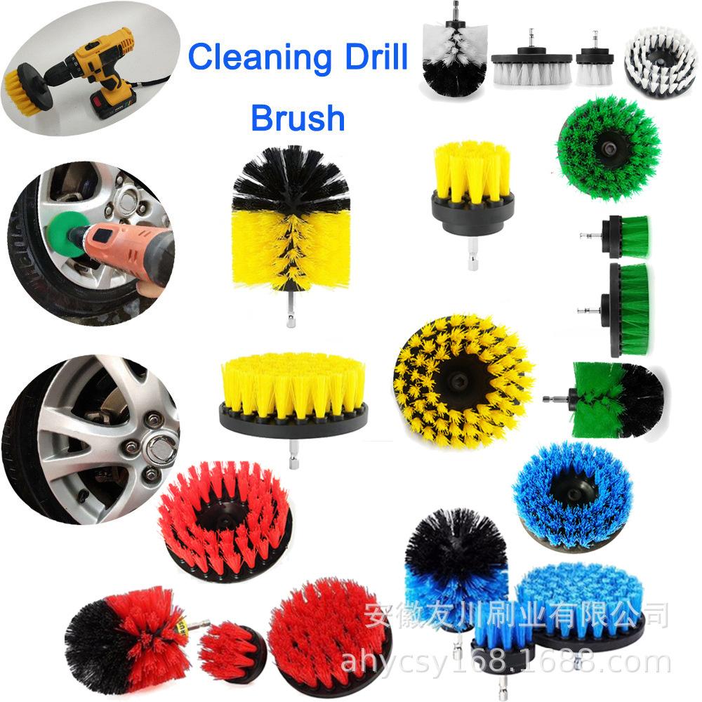 Electric Drill Brush Set for Home, Kitchen, Bathroom, Glass, and Car Cleaning