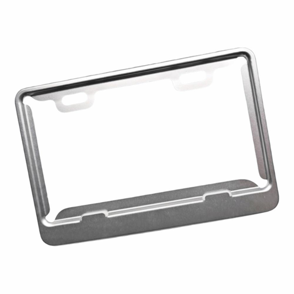 Spezifischer Motorradkennzeichenhalter für die Philippinen Langlebiger universeller Kennzeichenhalter Aluminiumkennzeichenrahmen
