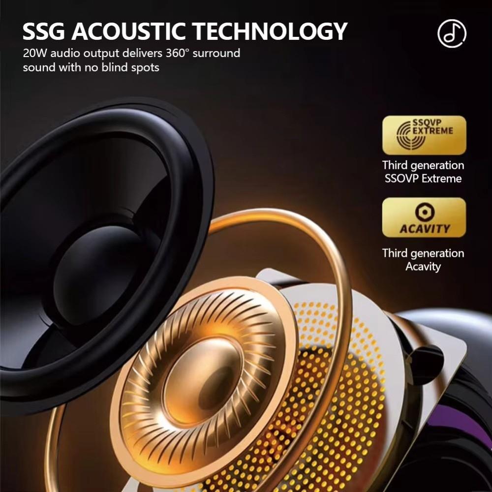 Long Battery Life Wireless Speaker High-Quality Sound Subwoofer Sound Box  Home Karaoke
