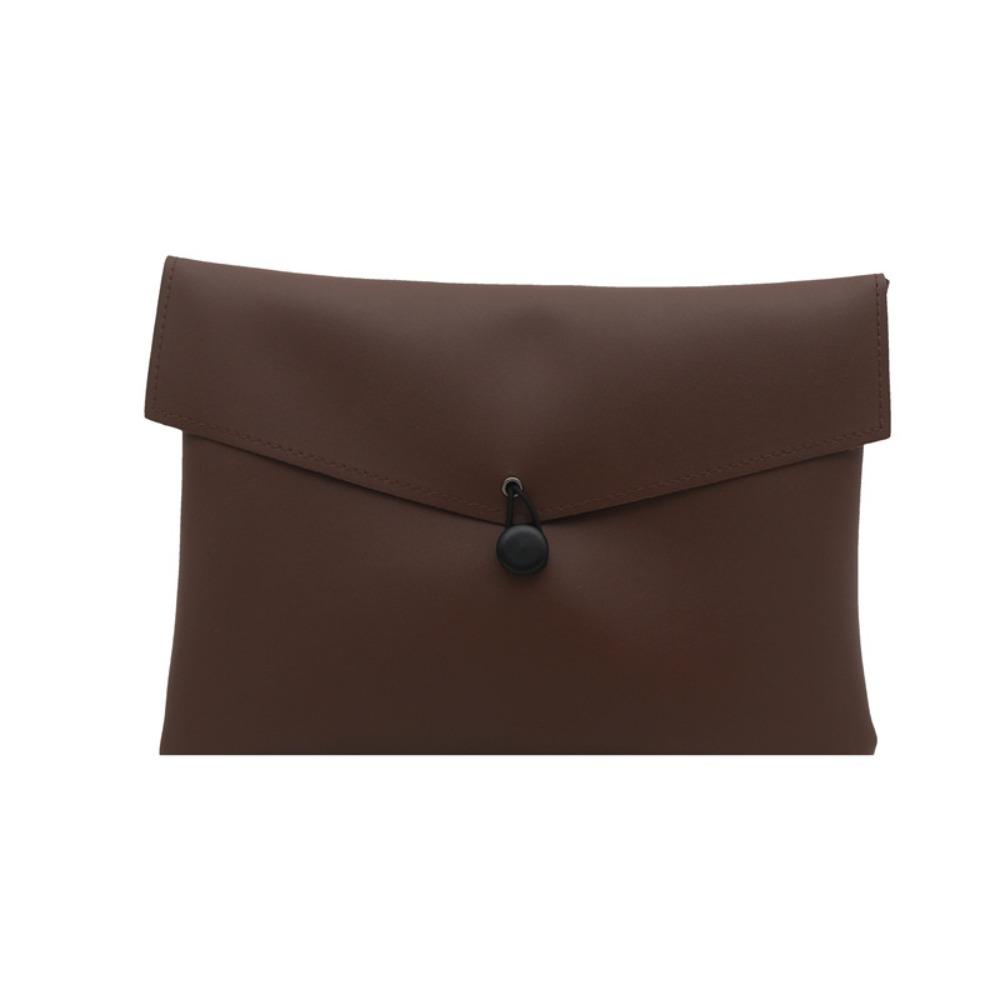 

Кошелек Конверт Сумка Кошелек Чехол-рукав для ноутбука Портативный Женский Клатч Студенческие Канцелярские товары коричневый