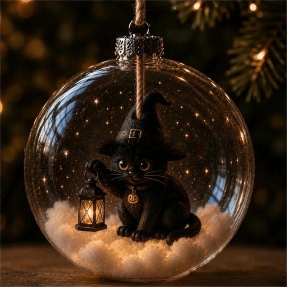 Glowing Halloween Hanging Ball Plastic Luminous Hanging Ball  DIY Decoration