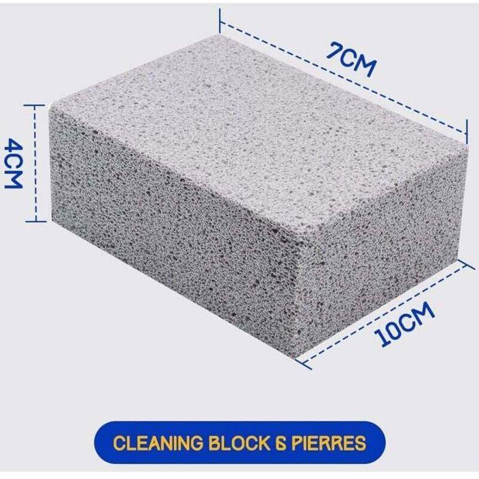 Pierres de nettoyage pour grill - PZCC - Lot de 6 - Réutilisables - Pierre ponce - Nettoyage efficace