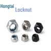 Black Self-Locking Zinc Nylon Nut - Anti-Slip M2 To M10 Sizes