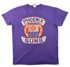 VTG Lata 80. 90. Dorosły XL Fioletowa koszulka z okrągłym dekoltem Phoenix Suns