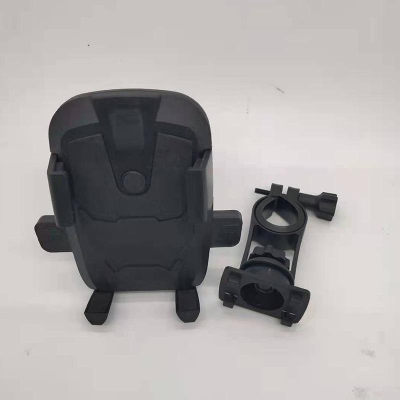 

Car mobile phone holder, mobile phone holder, silicone suction cup, bicycle navigation bracket, one-handed operation, creative bracket чёрный