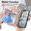 Floral Embossed Leather Wallet Flip Case for OPPO A6 A6X A6T A6S A6C A5 A5X A3 A3X A1 Pro 4G 5G Card Slots and Wrist Strap Cover