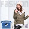 Women's Hooded Lightweight Cotton-Padded Short Jacket - Autumn/Winter Outerwear