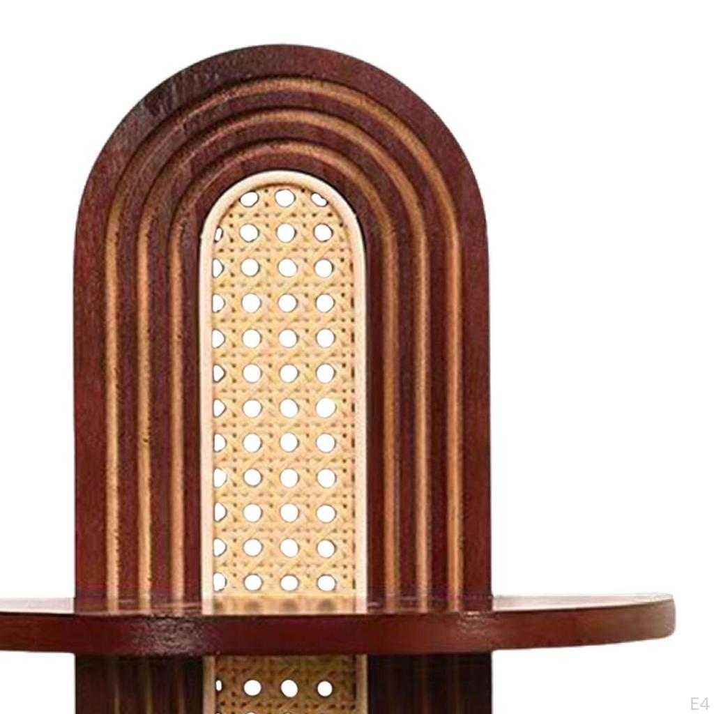 Shelf Home Decor Artistic Wall Mounted Hanging Rack for Flower Pots Figurines Display Books