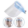 10pcs Dental Face Shield Waterproof Antifog Protective Face Cover with Frame