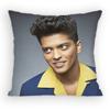Singer BBruno MMars Pillow Case Antidustmite Pillowcase Invisible zipper silky short plush Sofa cushion cover