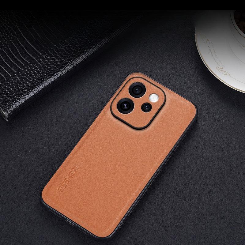 Case For OPPO Reno 15 Pro Ultra PU Leather Carbon Fiber Cover For Reno 15 15Pro Anti-Shock Silicone Soft Frame Phone Case Bumper