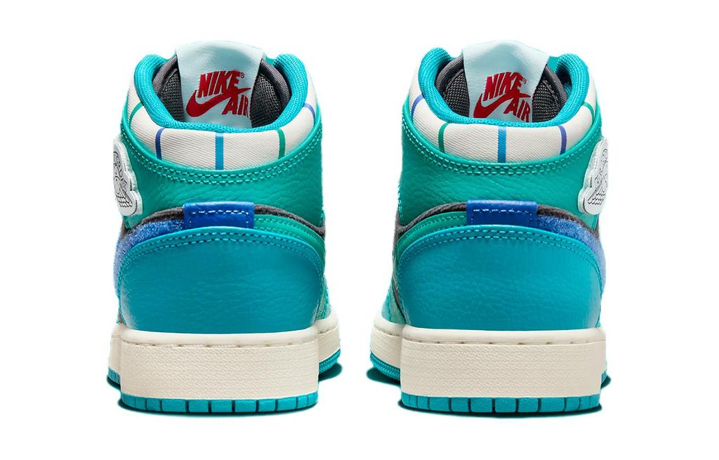 Jordan 1 Mid Inspired By The Greatest Aquatone GS FJ9482-004
