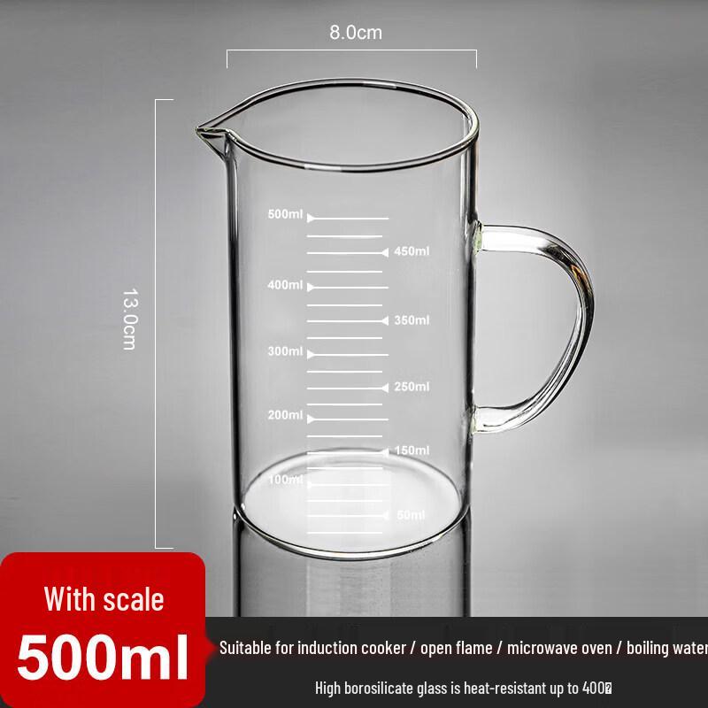 ZISIZ Glass Measuring Cup