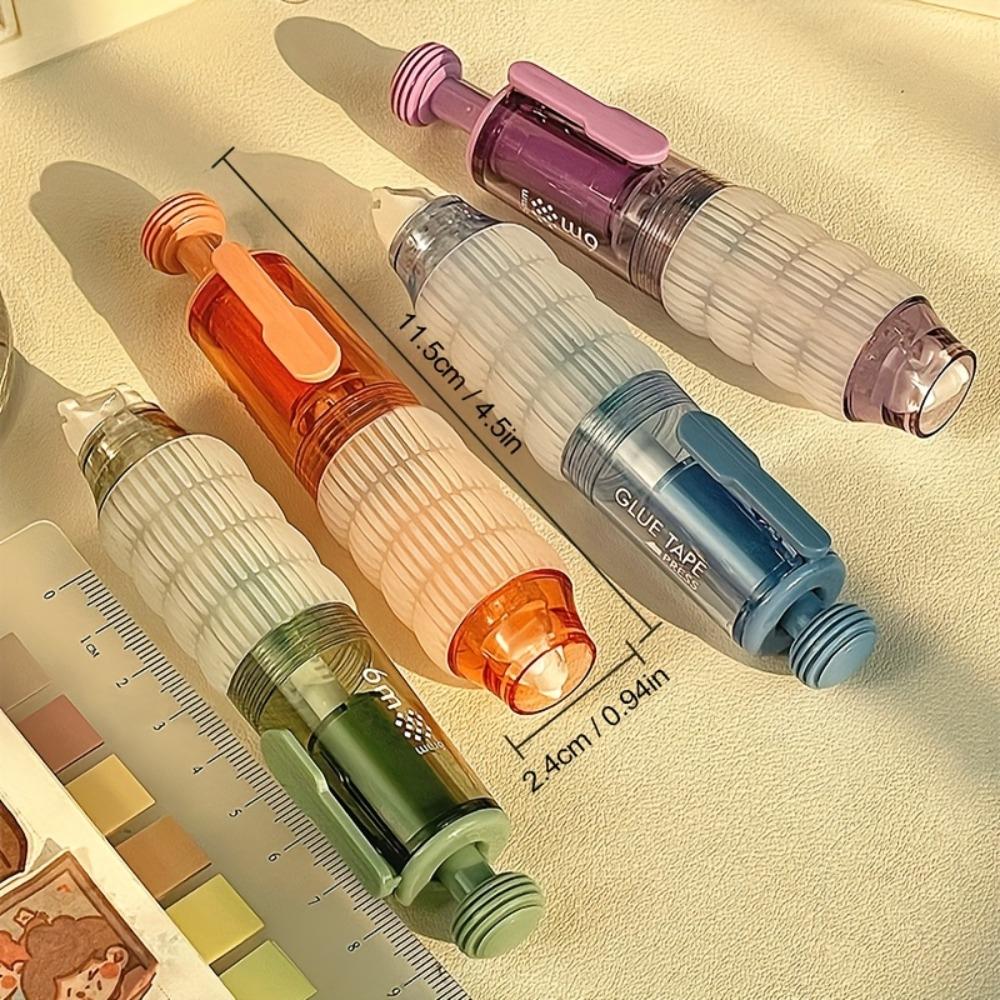 1PC Retractable double-sided tape set, made of PE material, not waterproof, for scrapbooks.