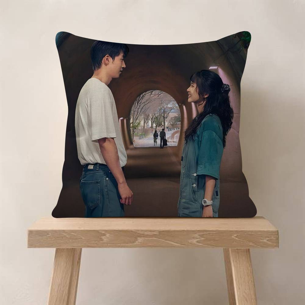 Korean TV Twenty Five Twenty One Movie Cushion Cover Car Throw Pillow Case For Sofa Car Christmas Gift xcm xcm