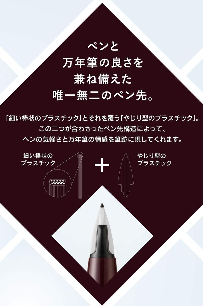 Pentel Pen Plaman Limited Set Brown Water-Based 3-Color JM20LT-3