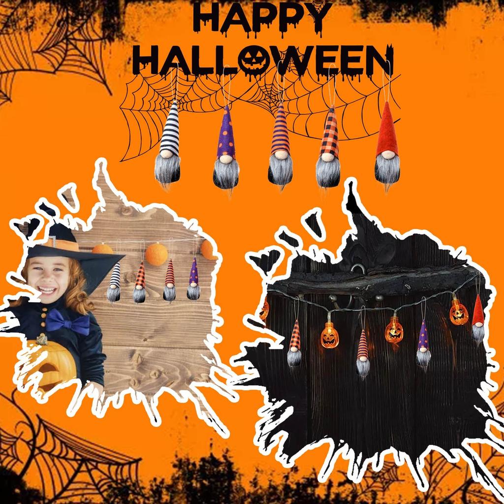 Gnomes Decor Ornament Statue Halloween Gifts Faceless Doll Decoration