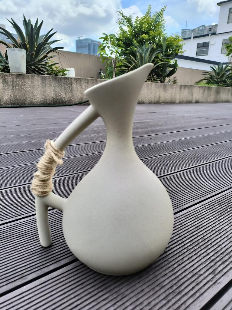 1300ml Ceramic Pitchers Cold Hot Water Kettle Large Capacity High Temperature Resistance Teapot Household Cup Drinkware Home