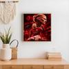 Haaland 5D Diamond Painting Round Diamond Rhinestones Mosaic Diamond Embroidery Wall Paintings Rhinestones Gift Frameless