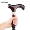 Red Wooden Single Joint Fashion Walking Stick Decorative Cospaly Cane Halloween Mace Crutch  Wand Crosier 92cm