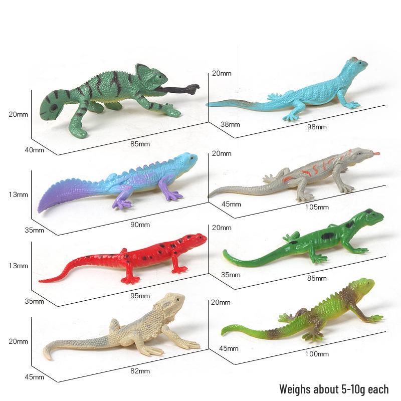 Cross-Border Chameleon & Gecko Toy: 20 Vibrant Colors