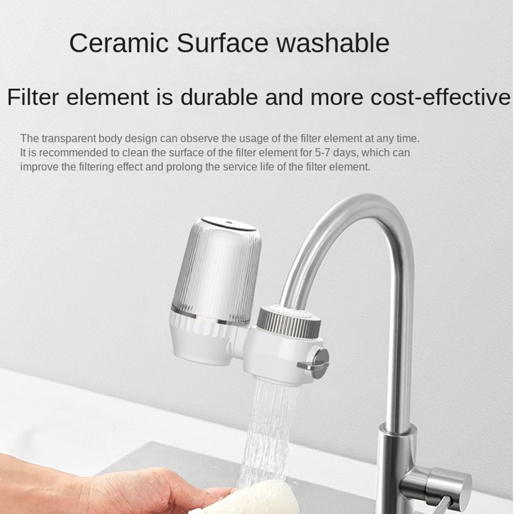 Cleanable Tap Water Filter Filter Core Water Tap Purifier Faucet Water Purifier Faucet Accessories