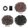 Hair Extension Tools Set Micro Silicone Rings Link 200pcs 5.0mm Micro Tube Beads Hair Extension Accessories