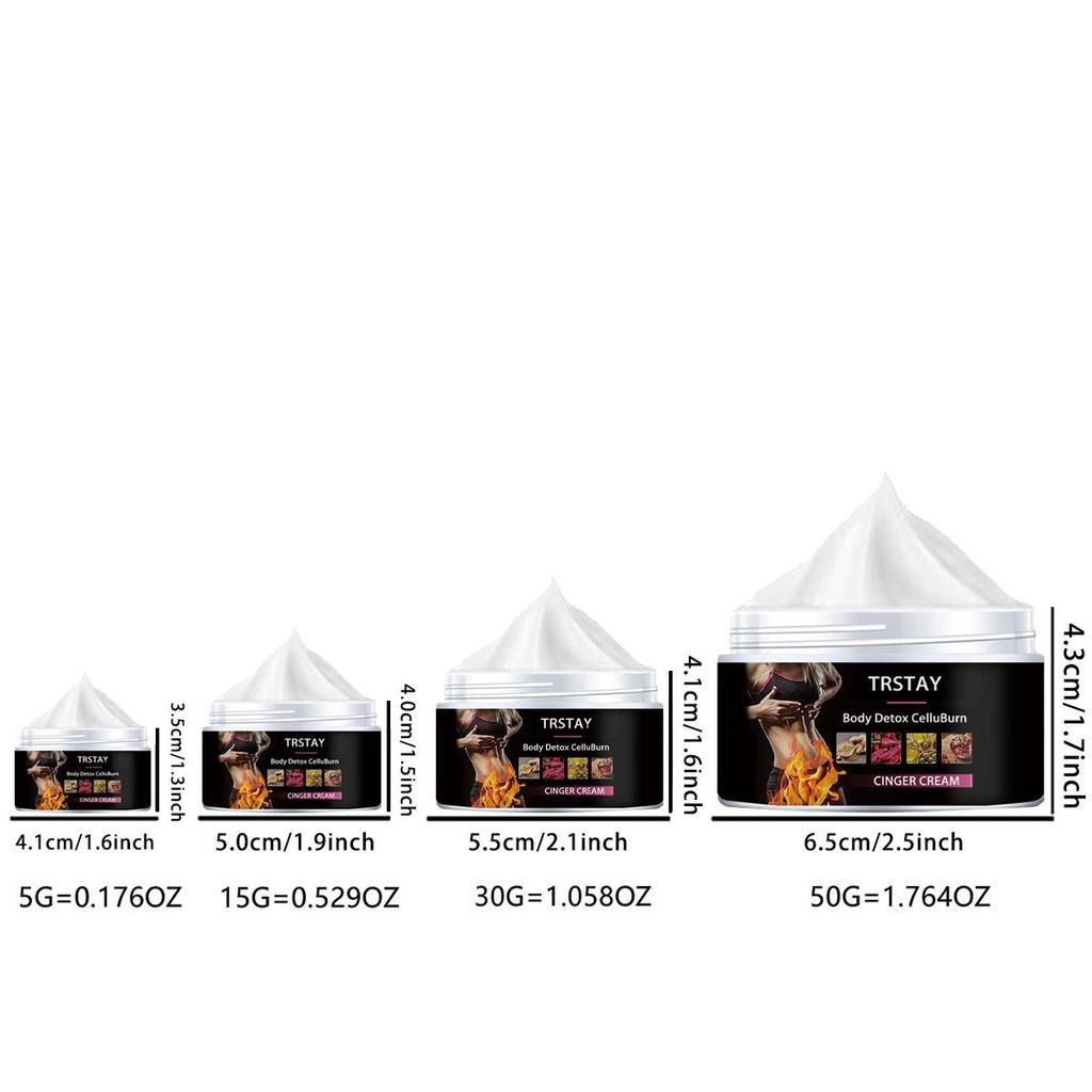 Slimming cream, fat heat burning, anti-cellulose gel, weight loss and weight loss, mild and non-irritating